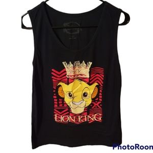 Vintage the lion king women's tank top. Size xl